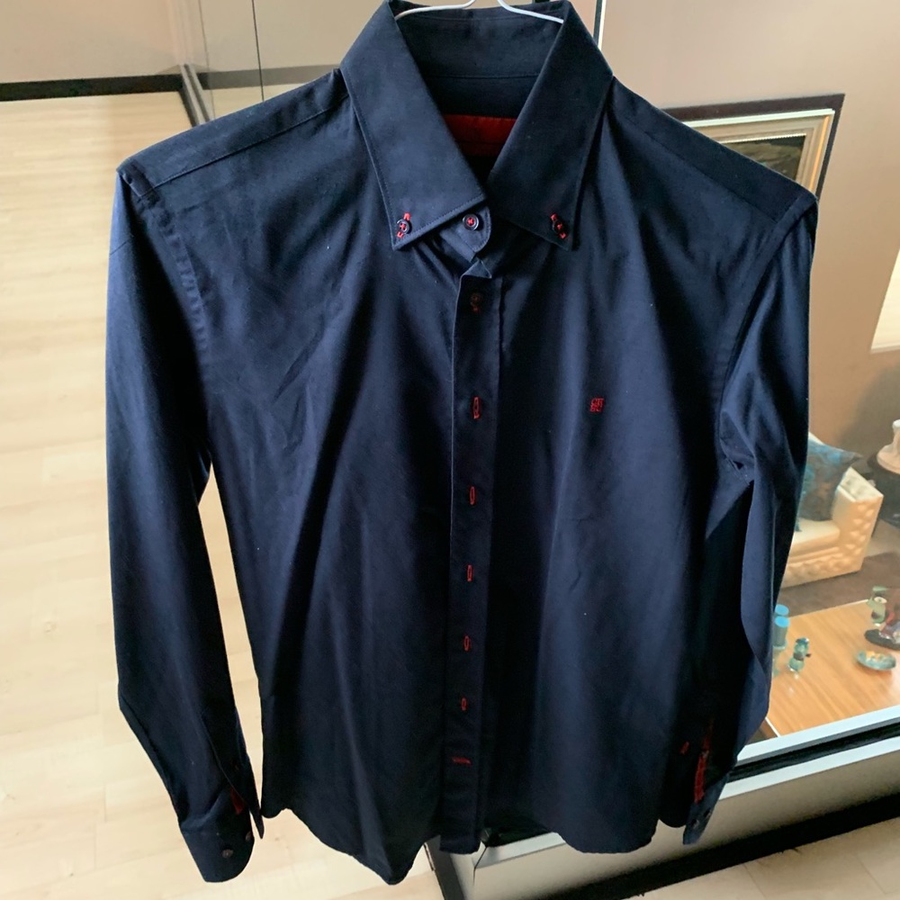 Like new Carolina Herrera shirt Dark Blue